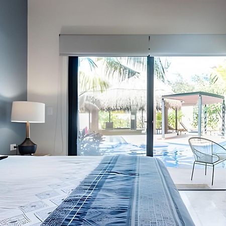 Casa De Lujo Ka'An Maya Acceso Swimup A La Piscina トゥルム エクステリア 写真